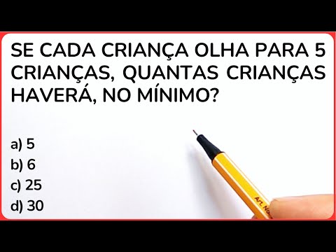 RACIOCÍNIO LÓGICO | Consegue Resolver?
