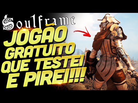 FINALMENTE Pude Testar SOULFRAME! Jogo GRATUITO dos Criadores de WARFRAME que está LINDÃO + SORTEIO