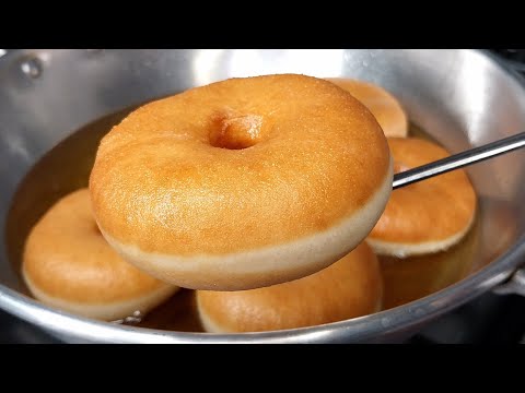 COTTON SOFT, FLUFFY AND AIRY DONUTS RECIPE |  | DONUTS WITHOUT DONUT CUTTER | EASY DONUT RECIPE