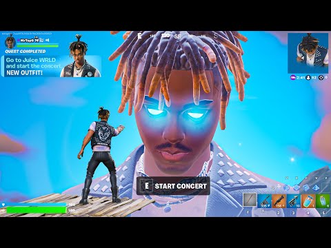 I GLITCHED To Juice WRLD In Fortnite!