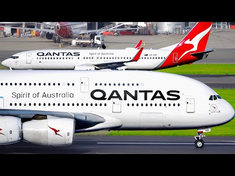✈️ 30 MINS of 🇦🇺 SYDNEY AIRPORT PLANE SPOTTING