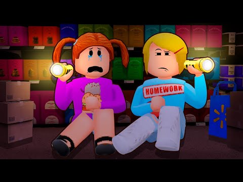 Stuck At Walmart For 24 Hours! | Roblox