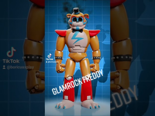 Glamrock Freddy Animations Security Breach