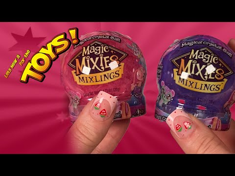 What Magic Potions are these? Magic Mixies Mixlings Crystal Slime Balls #asmr #toys #tiktok