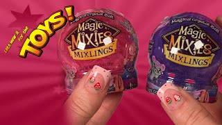 What Magic Potions are these? Magic Mixies Mixlings Crystal Slime Balls #asmr #toys #tiktok
