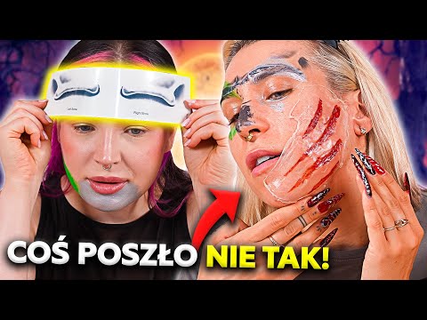 🎃 TESTUJEMY KOSMETYKI I RANY NA HALLOWEEN! tatuaż czaszka, sztuczna krew ♦ Agnieszka Grzelak Beauty