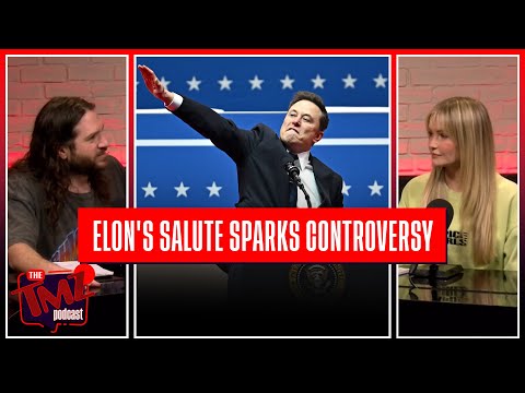 Elon's Controversial Salute, Trump Sword Dance, Billy's Bad Voice | The TMZ Podcast