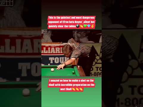 One of most deadliest opponent of Efren bata Reyes🎱Cj Willy on the 🔥 👏👏👏🎱
