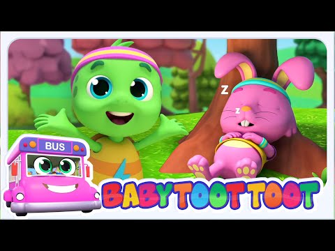 🐢 La Tortuga y la Liebre 🐇 y Cuento Infantil con Canción Educativa