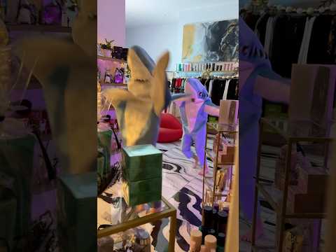 Coworker exposed- Dancing Shark Guy thought everyone went home #LeftShark #DancingShark #KatyPerry