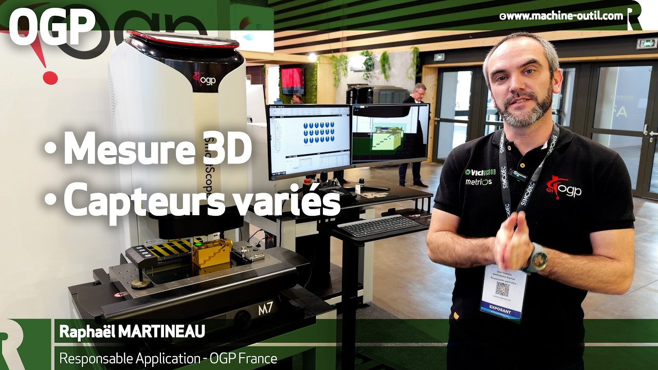 Métrologie 3D multisensorielle (capteurs tactiles ou sans contact)