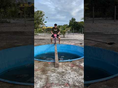 ATRAVESSEI A PISCINA DE CHERNOBYL DE BIKE