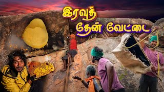 மலைதேன் இப்படி தான் எடுப்பாங்களா 🤯 | Traditional way of HONEY HUNTING | TAMIL NATIVE FARMER
