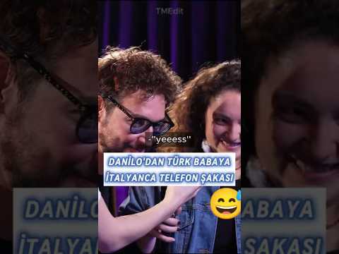 Danilo'dan Türk Babaya İtalyanca Telefon Şakası!😆
