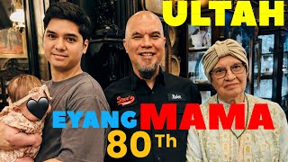 AL GHAZALI & ALYSSA AJAK SOLEIL KE ULTAH EYANG MAMA ke 80th