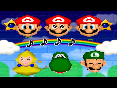 【マリオパーティ2】マリオVSピーチVSヨッシーVSルイージの全ミニゲーム決戦！
