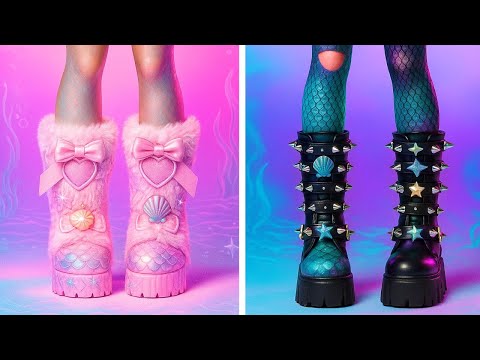 ¡De Personajes Lindos a la Magia de las Sirenas! ¡Kit de Transformación Acuática Salva el Día!