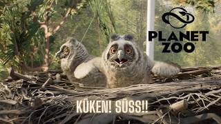 planet zoo2 Vögel Nester Eier Küken!  das ist revolutionär!