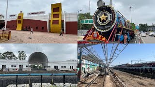 🚅😍Dr.Ambedkar Nagar Railway Project Progress #trainvideo #drambedkar #youtubevideo #train #viral