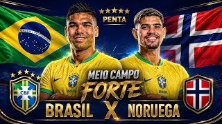 BRASIL X NORUEGA ! O AJUSTE NO MEIO-CAMPO DA SELEÇÃO BRASILEIRA QUE PODE DECIDIR A CLASSIFICAÇÃO !