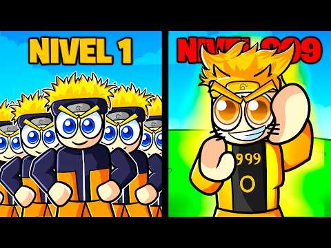 Fusioné a Ninja NARUTO en Su FORMA DEFINITIVA en Ninja Merge Tycoon!