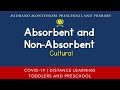 Absorbent and Non-Absorbent Objects