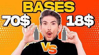 BASE DE 70 $ VS BASE DE 18 $ SON IDENTICAS ? CUAL ES. MEJOR? VALEN LA PENA ?