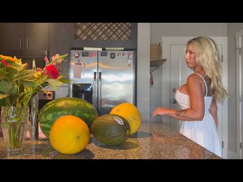 Melon Taste Test: Trying Galia, Santa Claus & Canary for the First Time | Healthy Fruit Taste Test