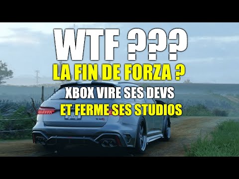 LA FIN DE FORZA ? XBOX VIRE LES DEVS ET FERME SES STUDIOS...