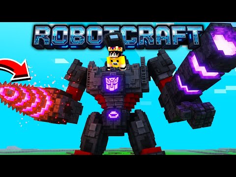 MEGATRON VS ENDER DRAGON!! | RobotCraft | Minecraft | Bölüm 10