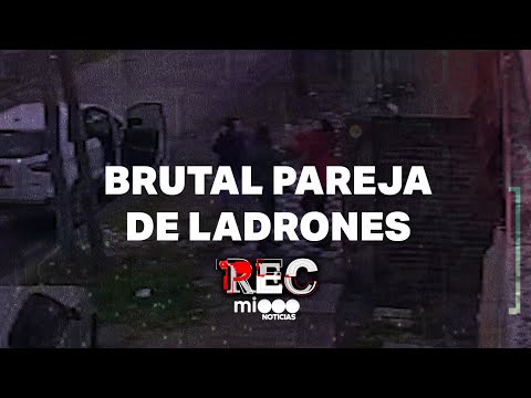 BRUTAL PAREJA DE LADRONES - UNA GOLPIZA SALVAJE - #REC