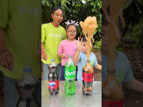 Fanta, Sprite vs Mentos, Coca Zero vs Mentos