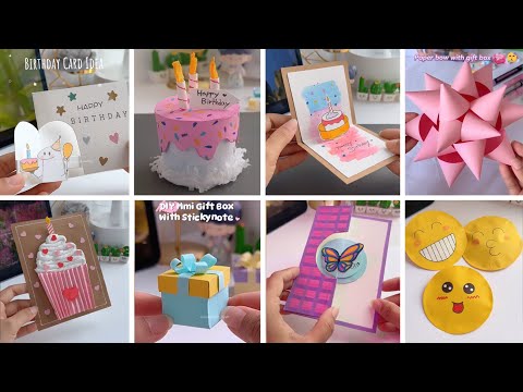 11 DIY Birthday Gift Ideas | Easy Craft ideas | miniature craft | how to make | Mukta Art & Craft