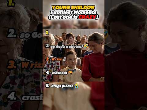 YOUNG SHELDON Funniest Moments Pt.2 #youngsheldon #ranked #funny #tiktok