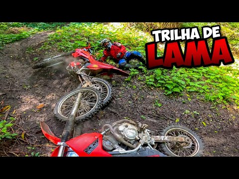 TRILHA DE LAMA COM OS INSCRITOS E PAPADA ME DERRUBOU! - PARTE 4