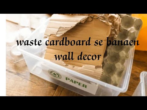 cardboard se banaa khubsurat world record #outofwaste #craft #ceaftidea