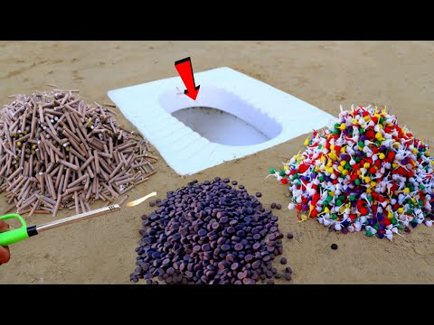 ₹20000 पटाके vs Toilet seet | 3 Different Types Of patake Testing 2024 | Unique पटाका Idea