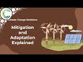 Climate Change Adaptation and Mitigation