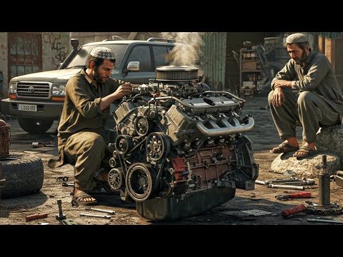 How This Destroyed V8 Engine Was Brought Back to Life – Real Garage Work |