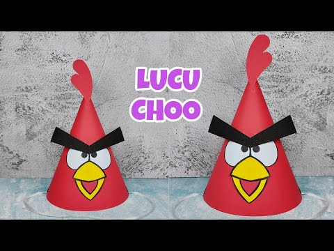 LUCU _ Membuat Topi Kerucut Topi Kertas untuk MOS MPLS dan KARNAVAL 17 AGUSTUS