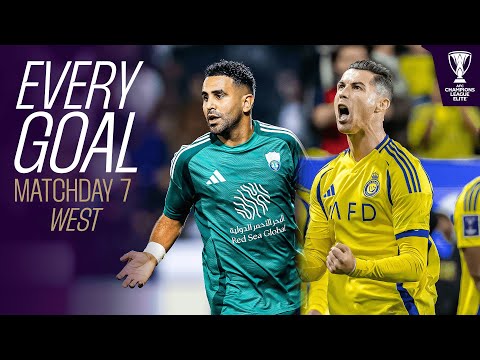 BANGERS EVERYWHERE!😳 CR7, Firmino’s Bicycle Kick & More! | Every Goal - MD 7 WEST | ACL Elite™ 24/25