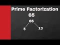 Prime Factorization Concepts