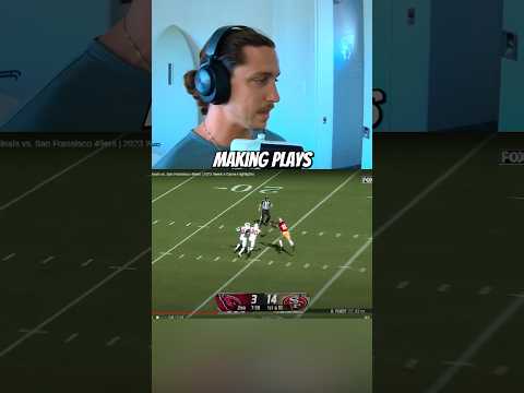 How this NFL QB adjusted his throw for a BIG play 🚀