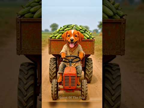 From Tears to Tractor: Puppy’s Emotional Farming Journey #BiswajitSarkar-8il