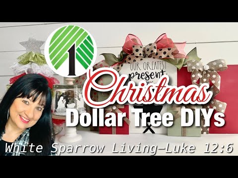 🎁 MUST SEE!! 🎁 CHRISTMAS DOLLAR TREE DIYS FOR YOUR HOME