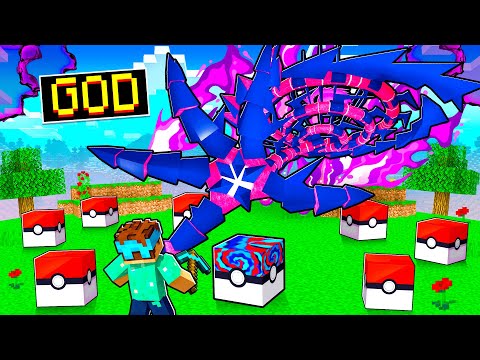 GOD POKEMON Lucky Block CHALLENGE In Minecraft PIXELMON!