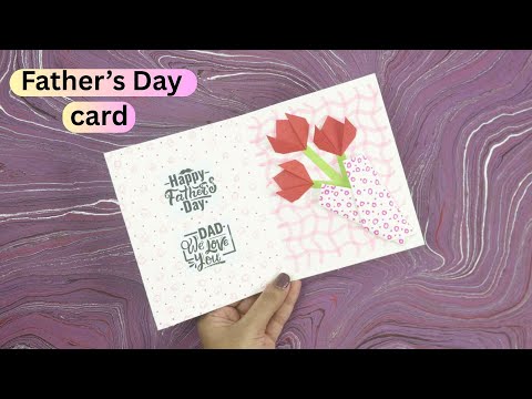 Easy And Beautiful Father's Day Card Idea | Cute Gift Ideas | Father's Day Card