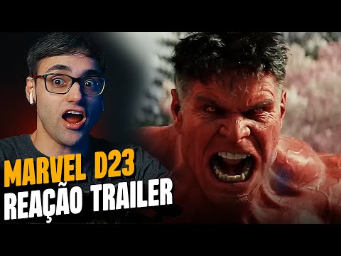 UMA TONELADA DE NOVIDADES ! MARVEL na D23 + REAÇÃO TRAILERS CAPITÃO AMÉRICA e THUNDERBOLTS