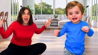 My Son Takes His First Steps