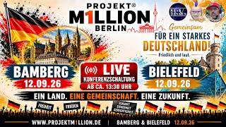 💥📢LIVE-Konferenz: Projekt M1llion aus Bamberg und Bielefeld💥